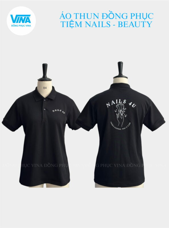 Thêu áo polo theo yêu cầu