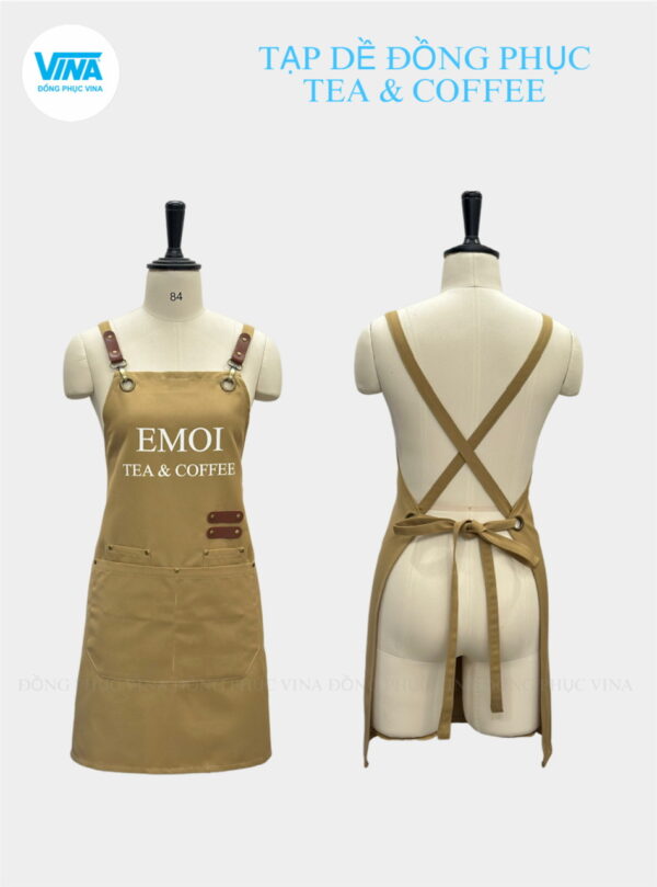 Tạp dề E moi cafe
