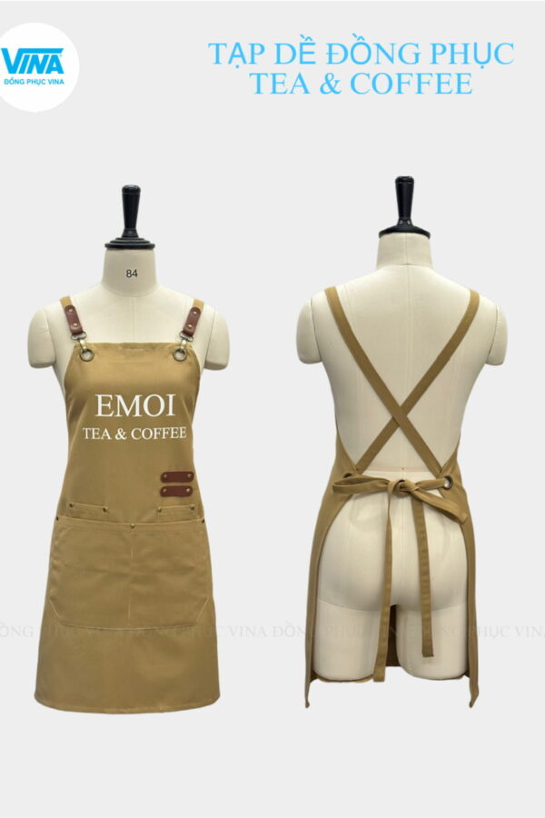 Tạp dề E moi cafe