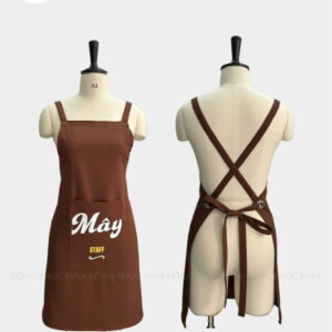 Tạp dề quán cà phê May