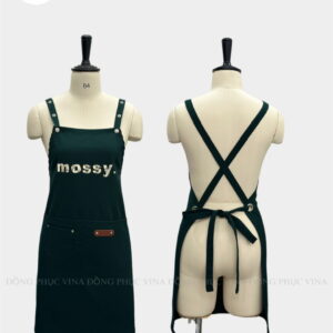Tạp dề quán cafe Mossy