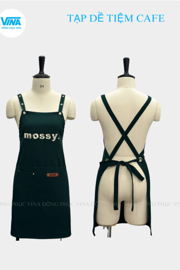Tạp dề quán cafe Mossy