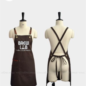 Tạp dề quán cafe Brew Lab