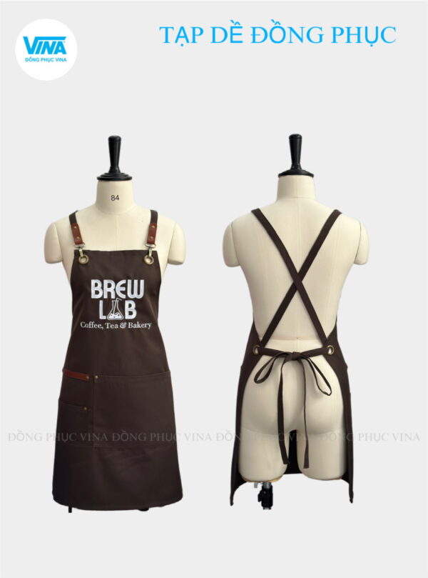 Tạp dề quán cafe Brew Lab