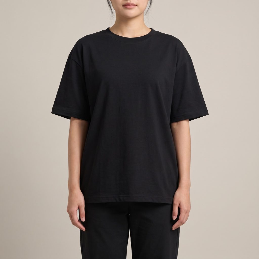Áo thun oversize cotton Basic