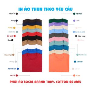 Đặt in áo thun & may theo Yêu Cầu | Xưởng TpHCM+ Ship Toàn Quốc