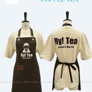 Đồng phục nhân viên pha chế trà sữa Ry! Tea
