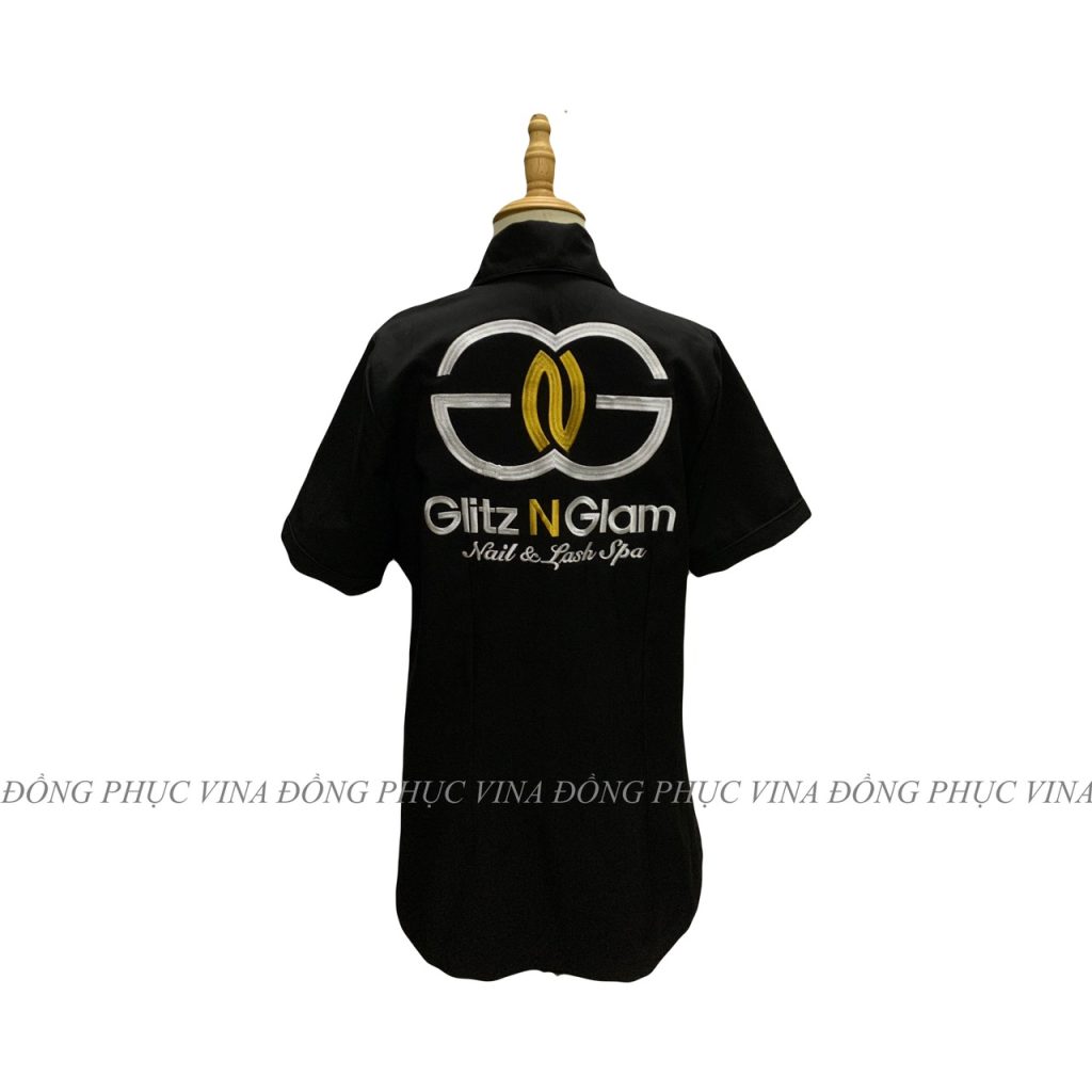 Đồng phục quản lý tiệm nail Glitz N Glam