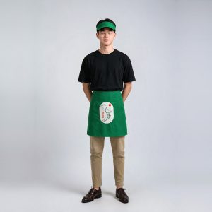 Tạp dề ngắn phục vụ Smile