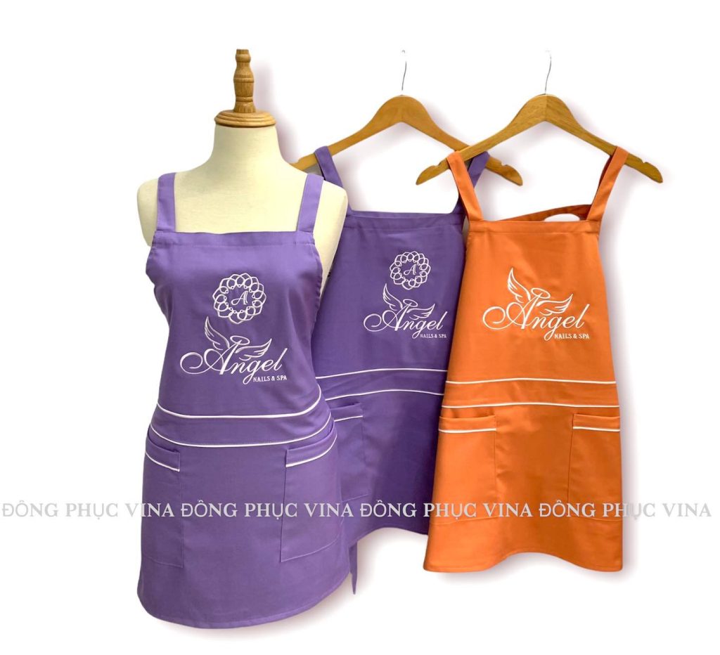 Mẫu tạp dề chữ h angel — Đồng Phục Vina