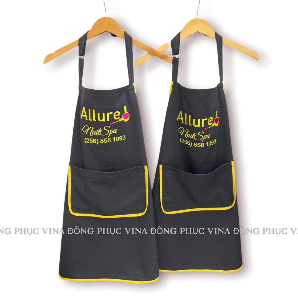 Mẫu tạp dề dài allure — Đồng Phục Vina