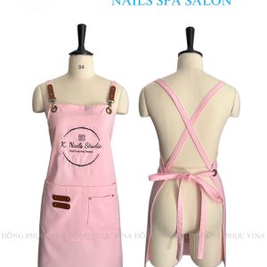 Tạp dề nail K Studio đeo chéo