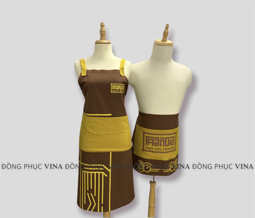 Mẫu tạp dề phở trần gia — Đồng Phục Vina