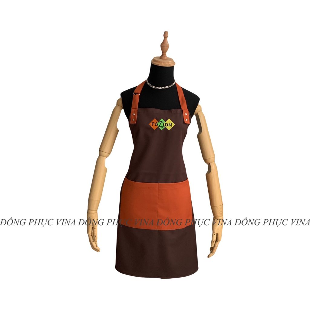 Mẫu tạp dề trà sữa fuzion — Đồng Phục Vina